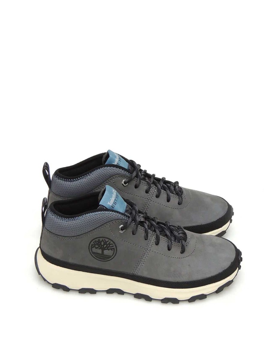 Hombre TIMBERLAND | Botas Montana Timberland 613G0331 Nobuk Gris