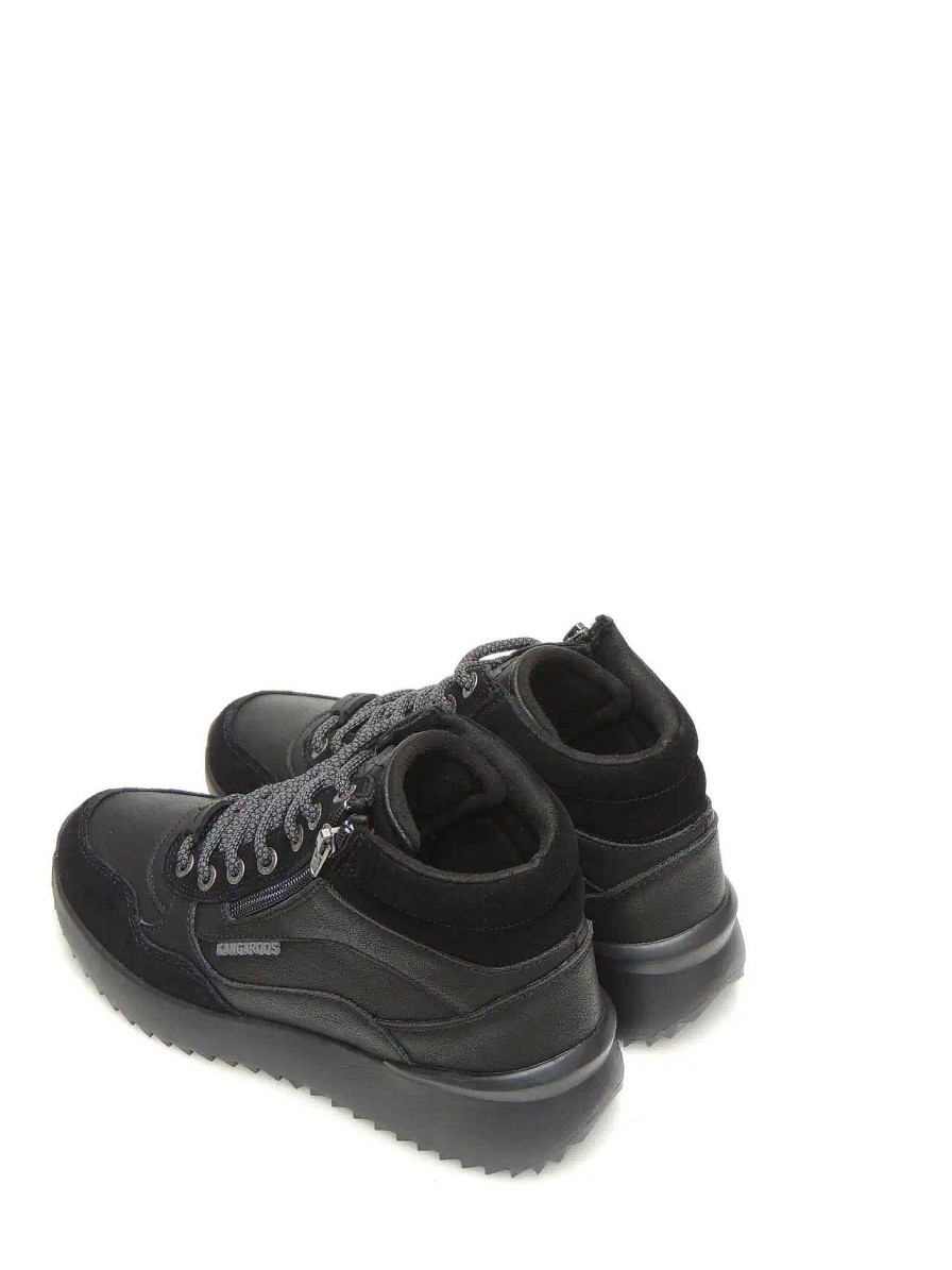 Mujer KANGAROOS | Sneakers Kangaroos K923-1 Polipiel Negro