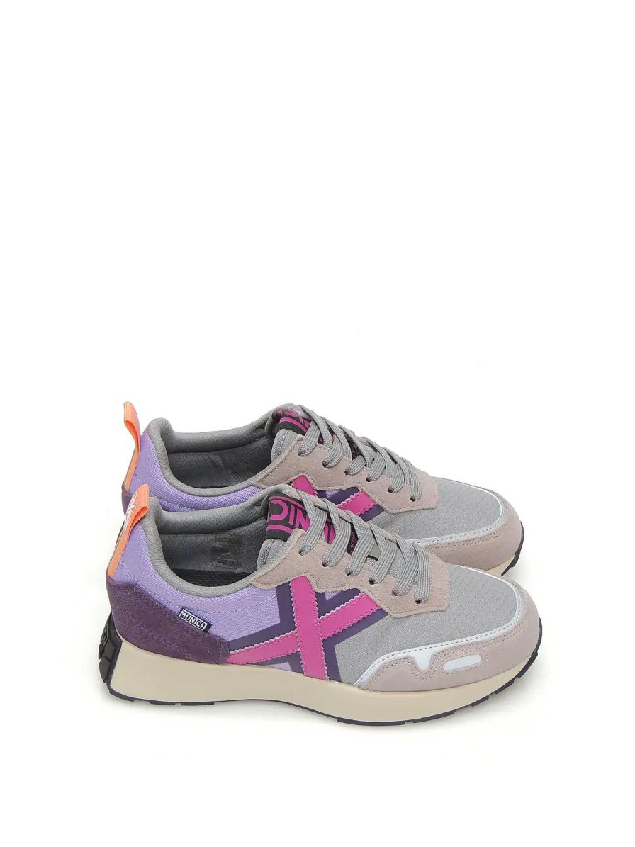 Mujer MUNICH | Sneakers Munich Xemine Woman 54 Ante Gris