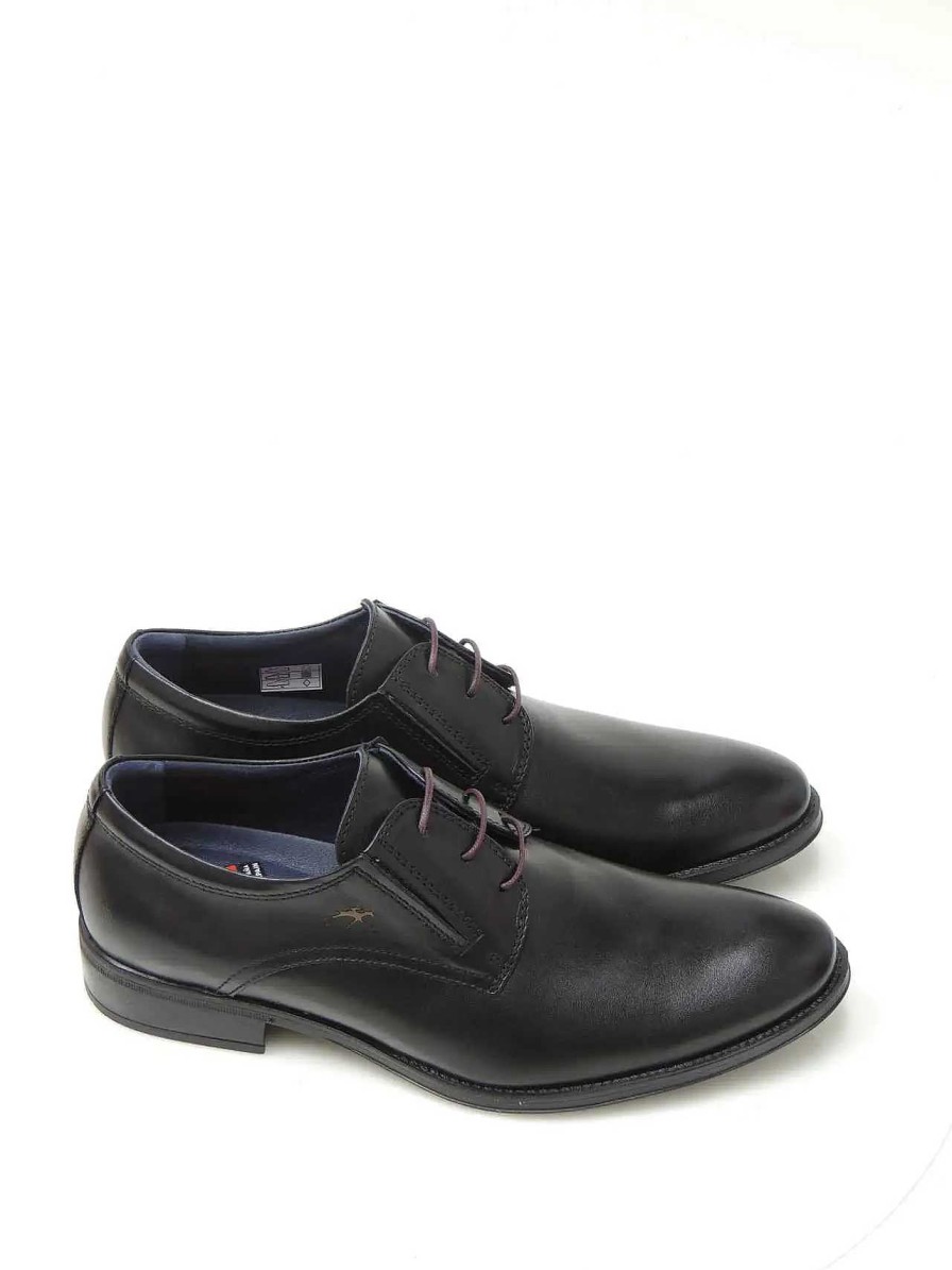 Hombre FLUCHOS | Zapatos Blucher Fluchos 8410 Piel Negro