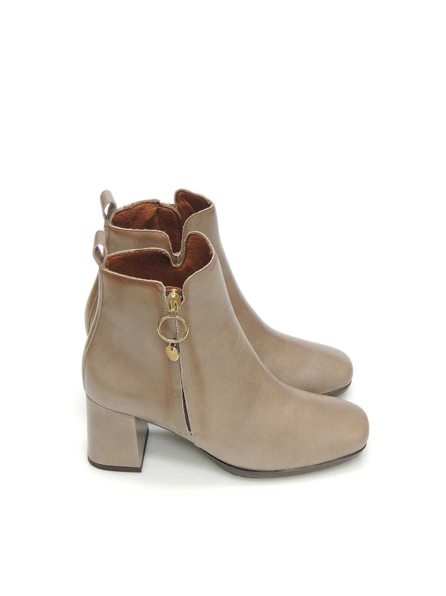 Mujer DESIREE | Botines Desiree Dami 4 Piel Taupe