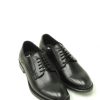 Hombre T2IN | Zapatos Blucher T2In V-413 Piel Negro