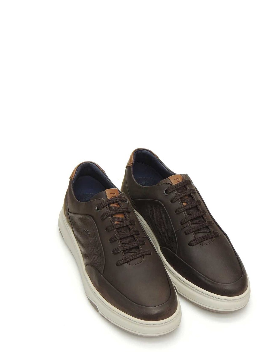 Hombre FLUCHOS | Zapatos Derby Fluchos F1616 Piel Marron