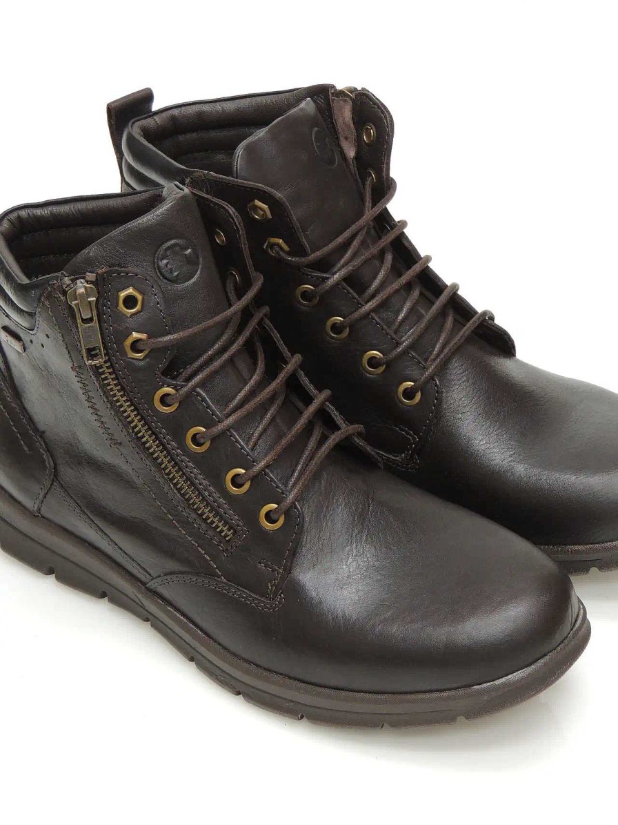 Hombre CORONEL TAPIOCCA | Botas Militares Coronel Tapiocca C2314-18 Piel Marron