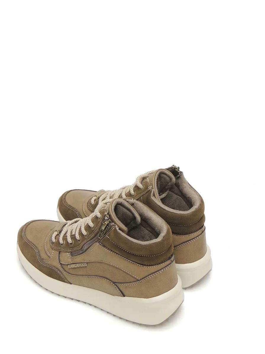 Mujer KANGAROOS | Sneakers Kangaroos K923-7 Polipiel Taupe