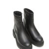 Mujer PORRONET | Botines Moteros Porronet 4512 Piel Negro