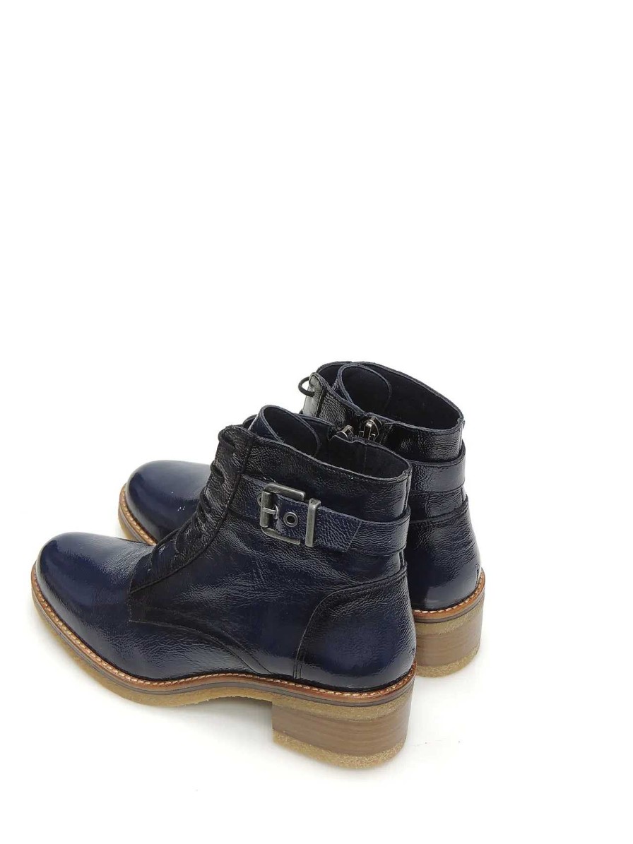 Mujer DORKING | Botas Militares Dorking D8686-Na Charol Marino