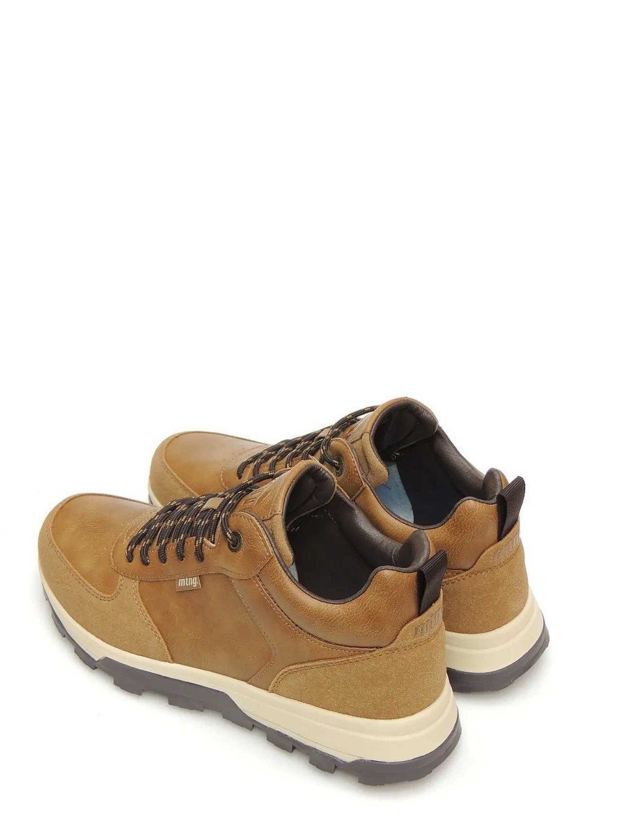 Hombre MUSTANG | Botines Montana Mustang 84452 Polipiel Camel