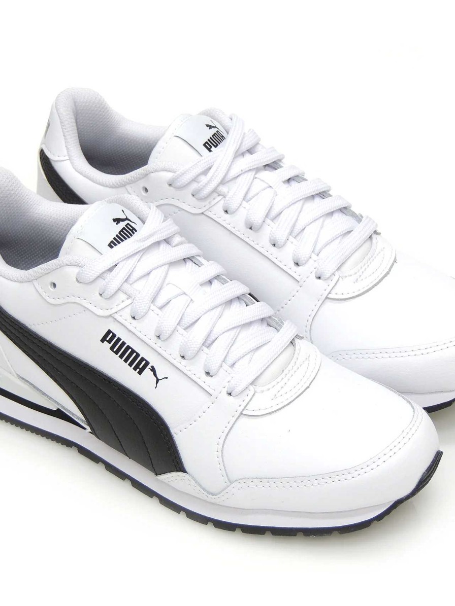 Hombre PUMA | Sneakers Puma 384855 Polipiel Blanco