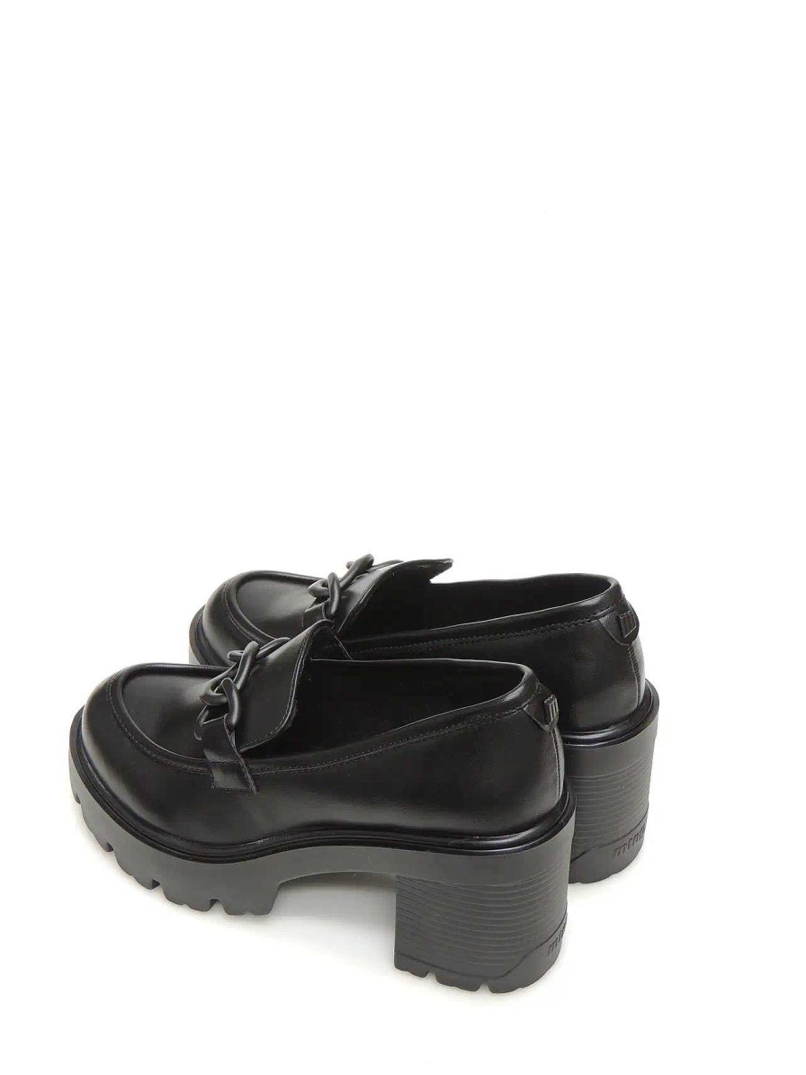 Mujer MUSTANG | Mocasines Mustang 52892 Polipiel Negro