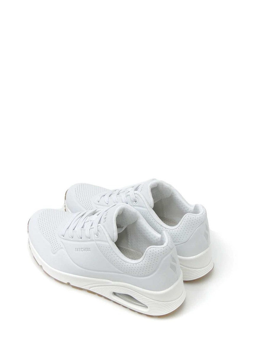 Mujer SKECHERS | Sneakers Skechers 73690 Polipiel Blanco