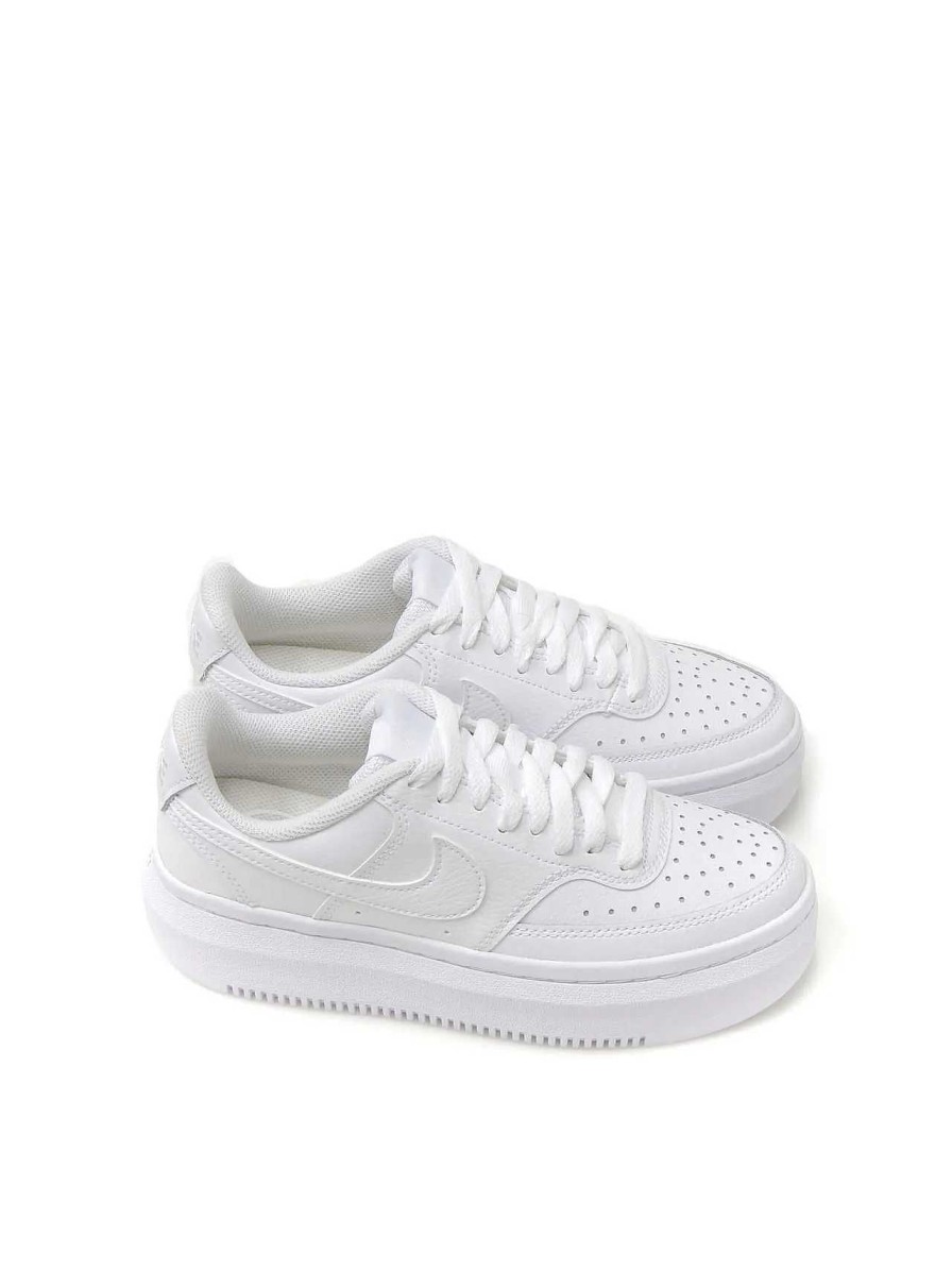 Mujer NIKE | Sneakers Nike Dm0113 Piel Blanco