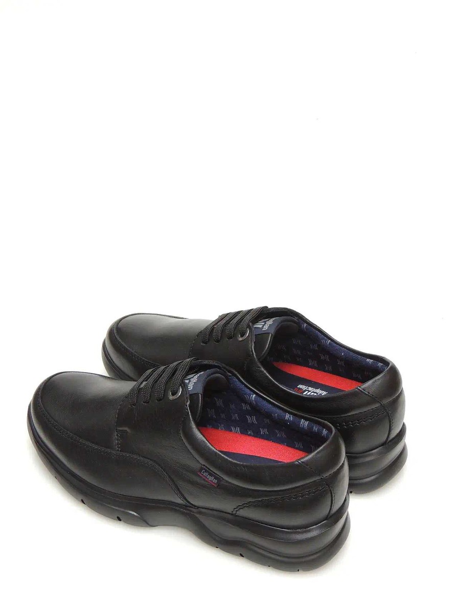 Hombre CALLAGHAN | Zapatos Derby Callaghan 55600 Piel Negro