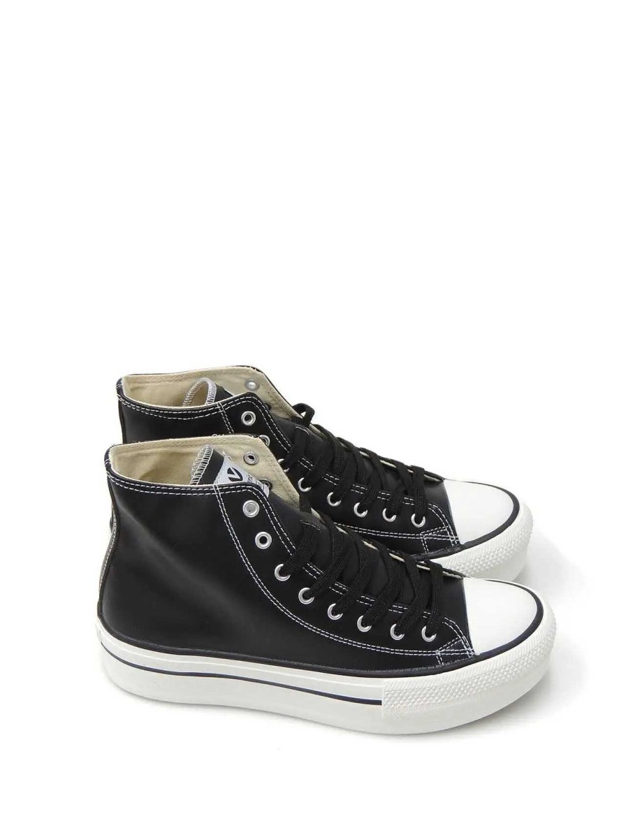 Mujer VICTORIA | Sneakers Victoria 1061107 Polipiel Negro