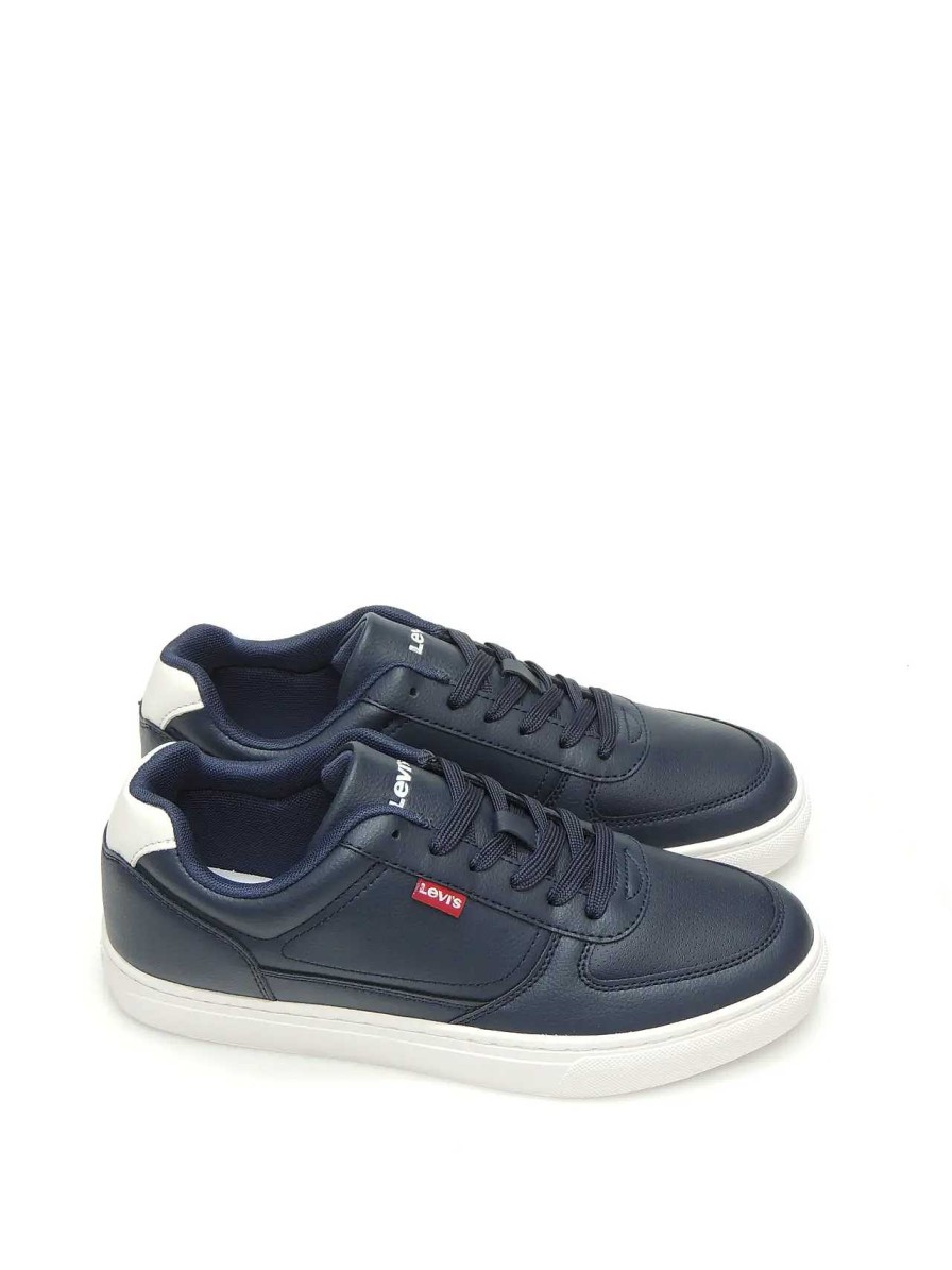 Hombre LEVIS | Sneakers Levis 235199 Polipiel Marino