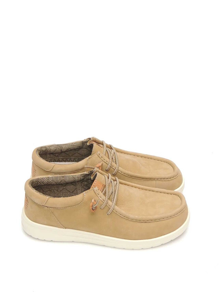 Hombre DUDE | Wallabee Dude 40175-265-B Piel Camel