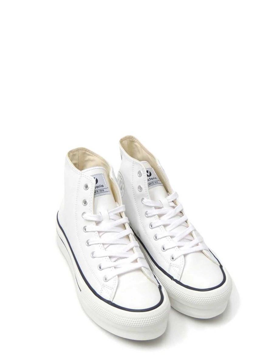 Mujer VICTORIA | Sneakers Victoria 1061107 Polipiel Blanco