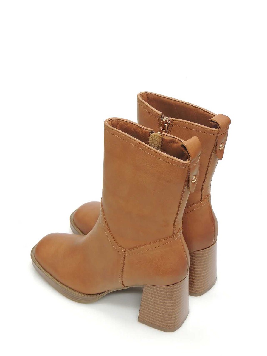 Mujer CARMELA | Botas Media Cana Carmela 16120503 Piel Camel