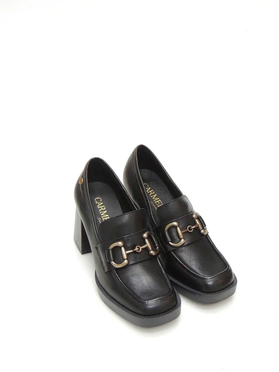 Mujer CARMELA | Mocasines Carmela 16123502 Piel Negro