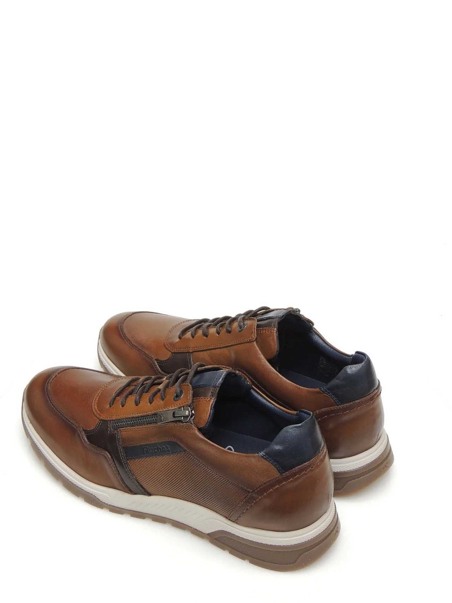 Hombre FLUCHOS | Sneakers Fluchos F1600 Piel Camel