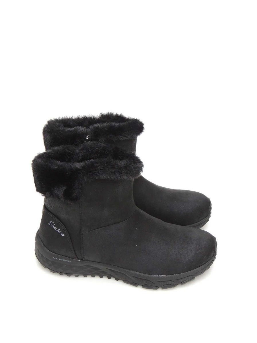 Mujer SKECHERS | Botas Montana Skechers 167413 Polipiel Negro