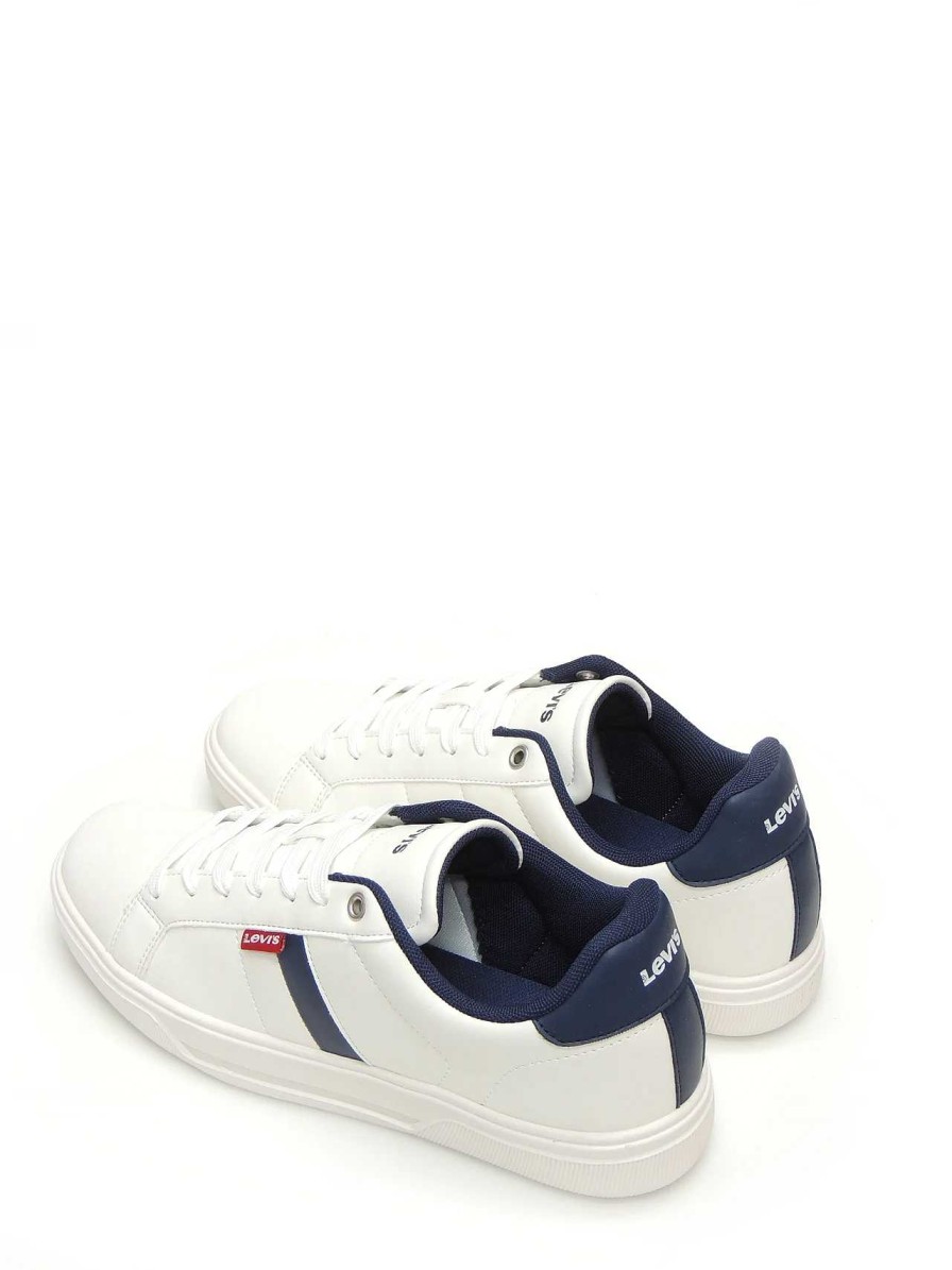 Hombre LEVIS | Sneakers Levis 235431 Polipiel Blanco