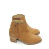 Mujer PORRONET | Botines Camperos Porronet 4541 Serraje Cuero