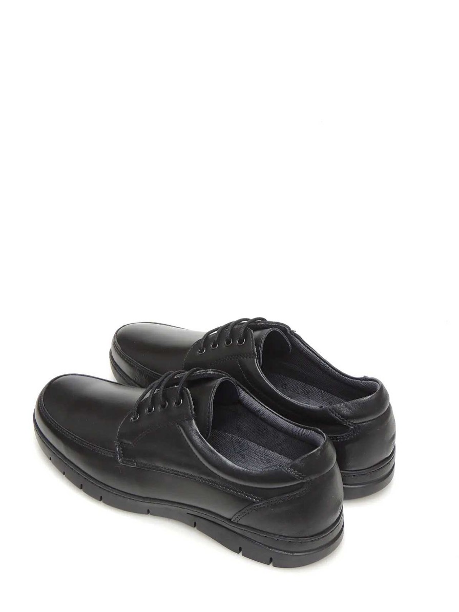 Hombre PITILLOS | Zapatos Derby Pitillos 110 Piel Negro