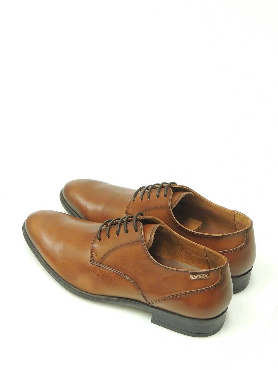 Hombre PIKOLINOS | Zapatos Blucher Pikolinos M7J-4187 Piel Cuero