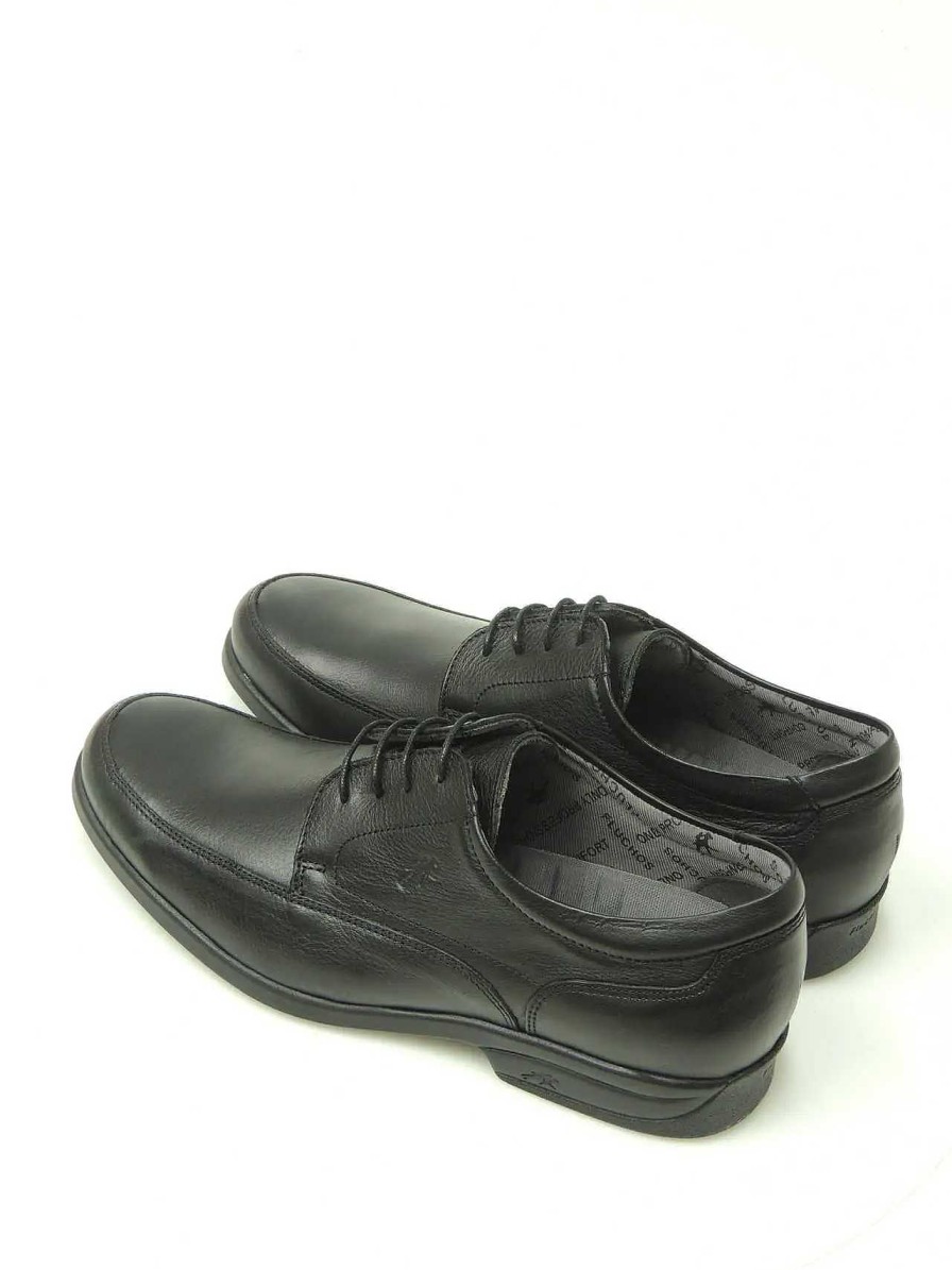 Hombre FLUCHOS | Zapatos Blucher Fluchos 8903 Piel Negro