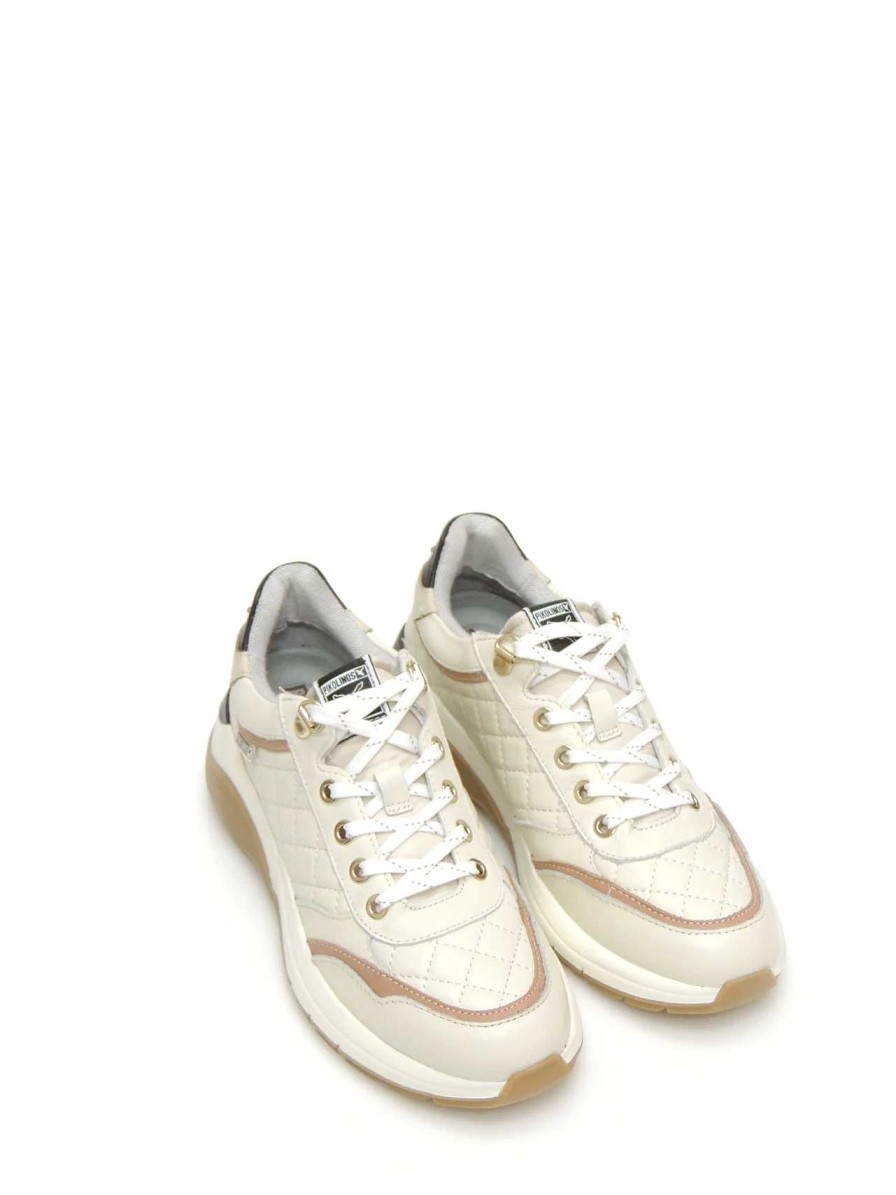 Mujer PIKOLINOS | Sneakers Pikolinos W9Q-6798C1 Piel Beige