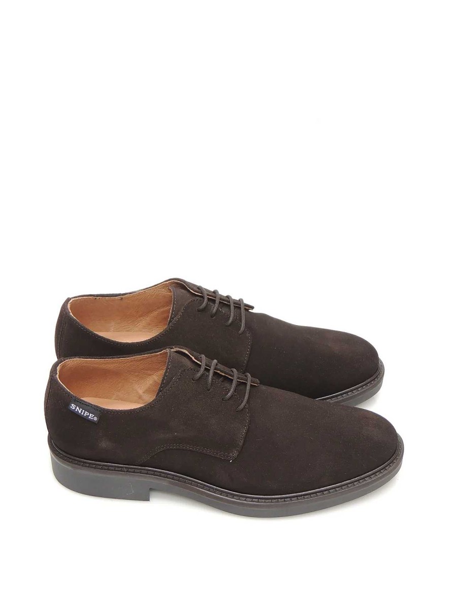 Hombre SNIPE | Zapatos Blucher Snipe 00660 Piel Marron