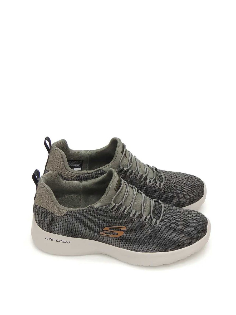 Hombre SKECHERS | Sneakers Skechers 58360 Textil Kaki