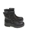 Mujer PITILLOS | Botas Moteras Pitillos 5368 Piel Negro