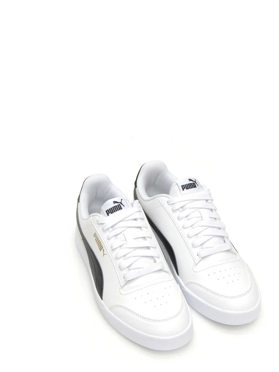 Hombre PUMA | Sneakers Puma 309668 Polipiel Blanco