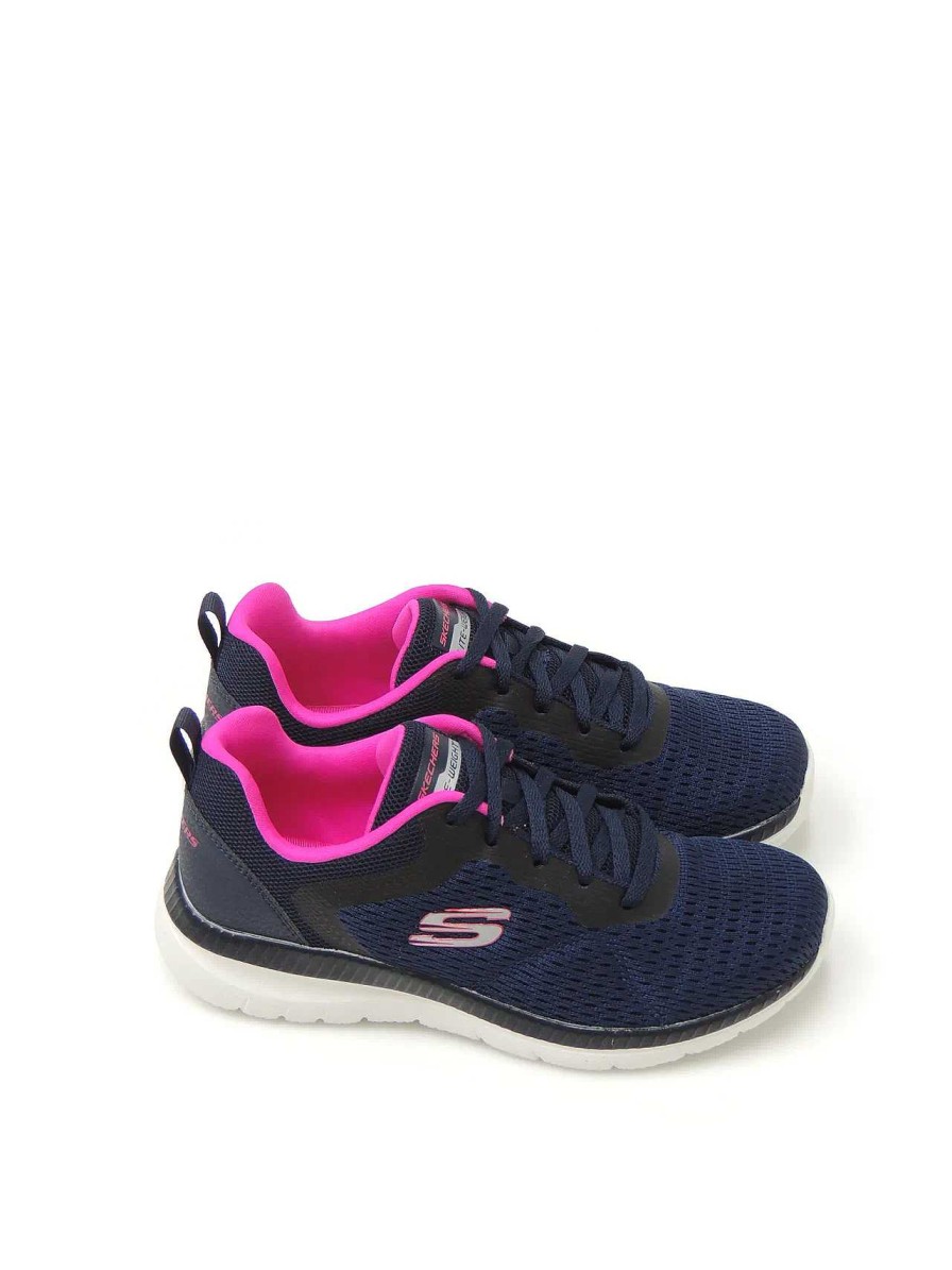 Mujer SKECHERS | Sneakers Skechers 12607 Textil Marino